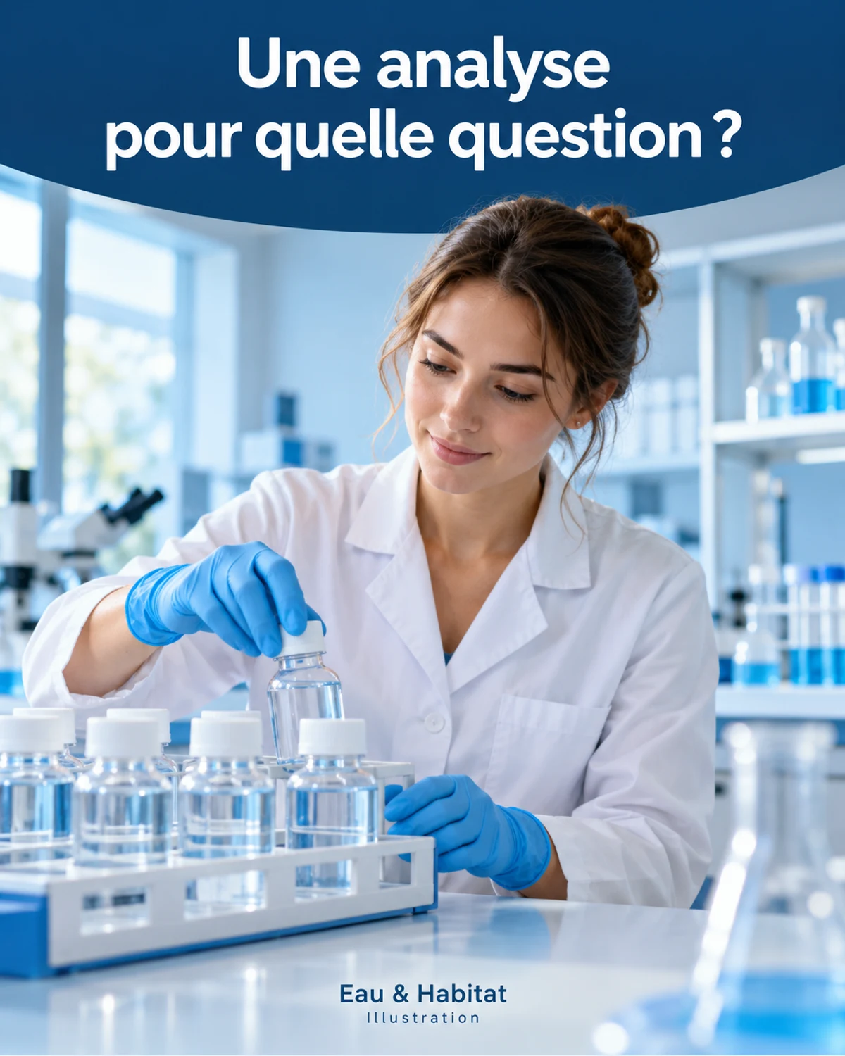 Comment faire analyser son eau par un laboratoire en Belgique ? — illustration pédagogique