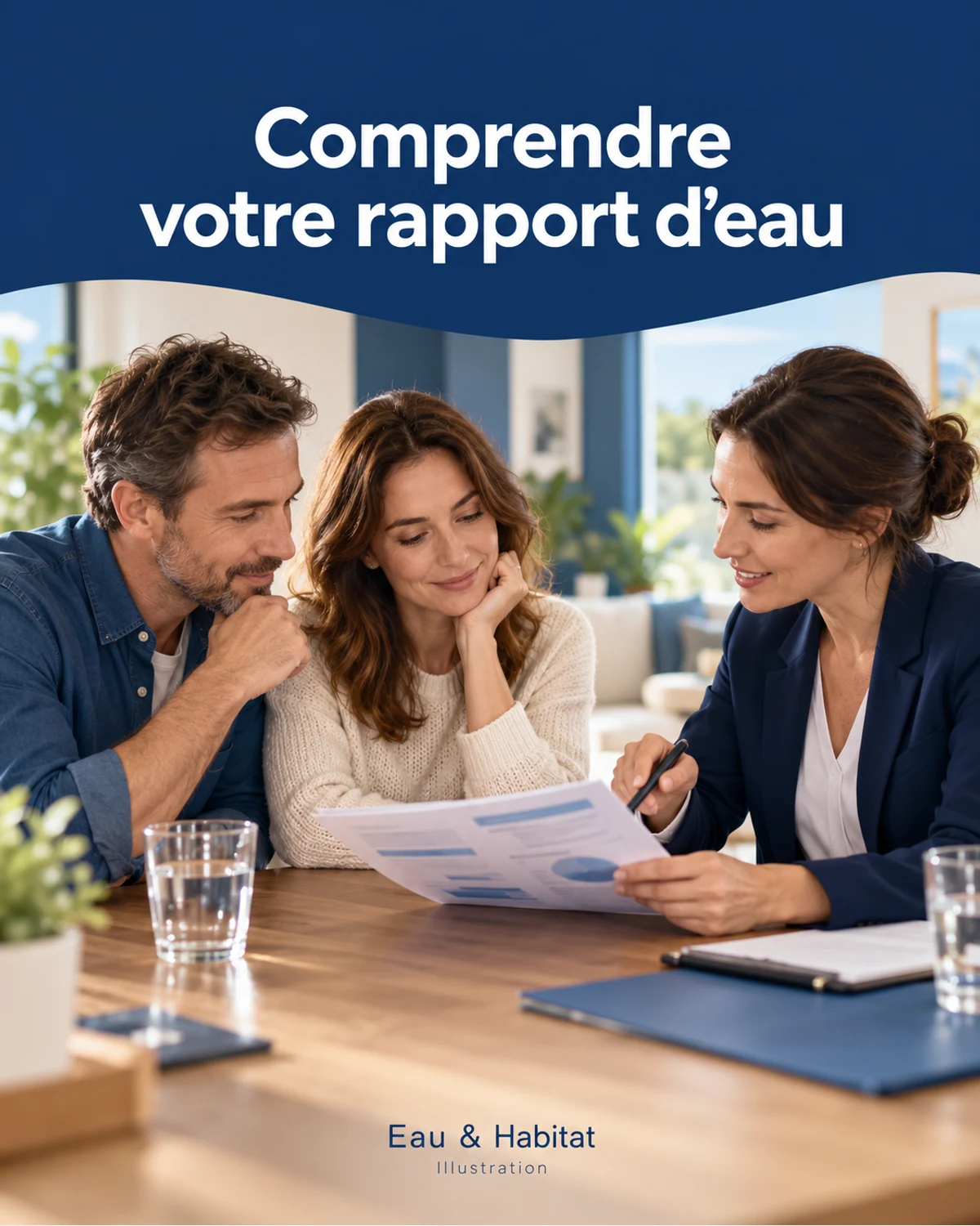 Comment lire le rapport d’analyse de son eau du robinet ? — illustration pédagogique